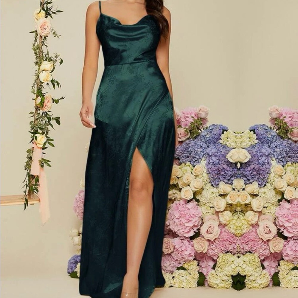 Green formal Dress